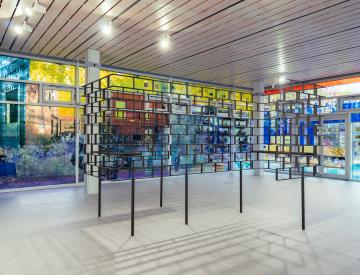 11 Sabine Hornig: Im Zwischenraum des utopischen Gedächtnisses, Installationsansicht