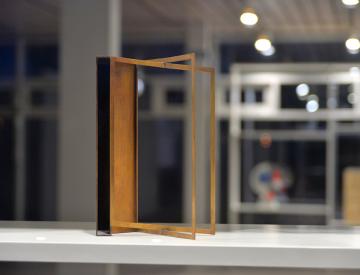 11 Sabine Hornig, Abstrakte Plastik (Bronze), 2015