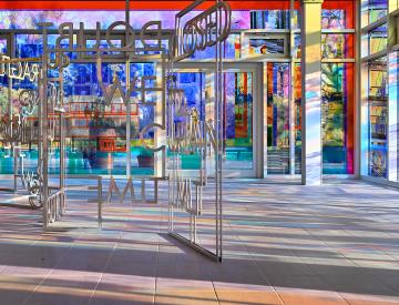 5 Sabine Hornig: Paravent, 2025